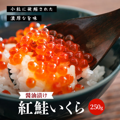 紅鮭いくら 醤油漬け 250g