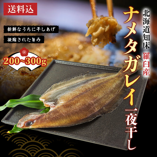 北海道産ナメタガレイ夜干し 200g～300g